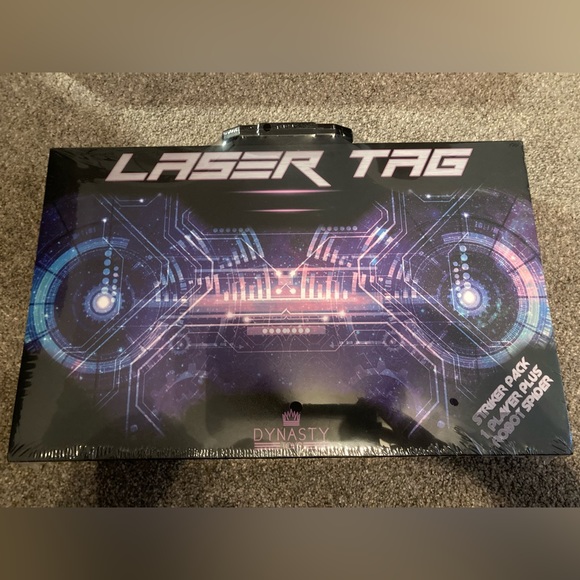 COPY - Dynasty Toys Laser Tag Blaster and Robot Nano Bug Striker Pack- Pink - Picture 2 of 6